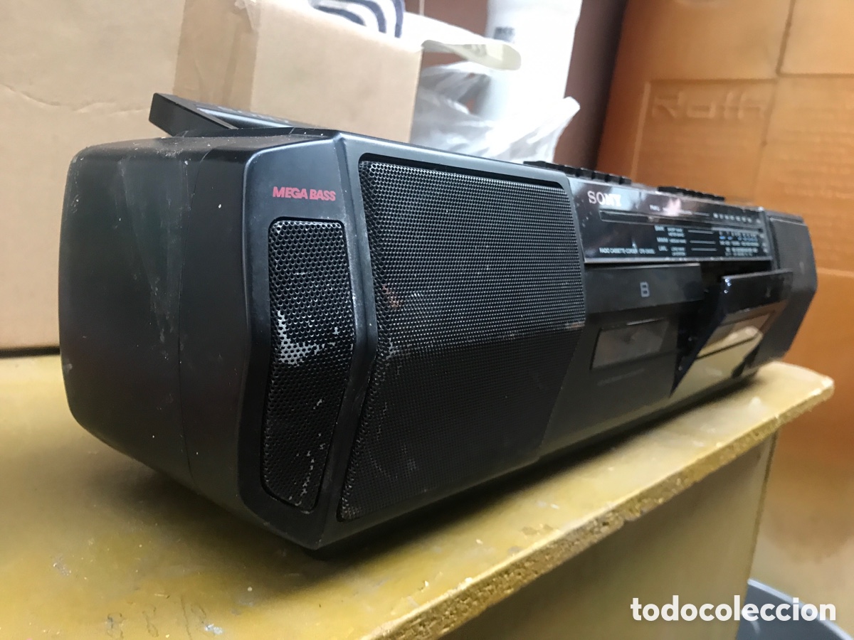 Radios antiguas: Radiocasete Sony Corder. CFS- DW30L - Foto 2