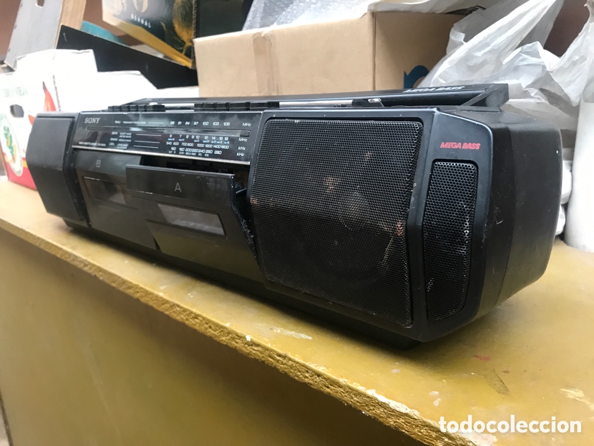 Radios antiguas: Radiocasete Sony Corder. CFS- DW30L - Foto 3