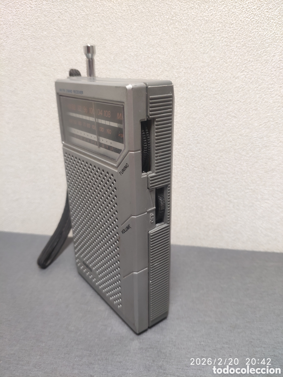 Radios antiguas: Radio transistor Sanyo RP5065D funcionando - Foto 3