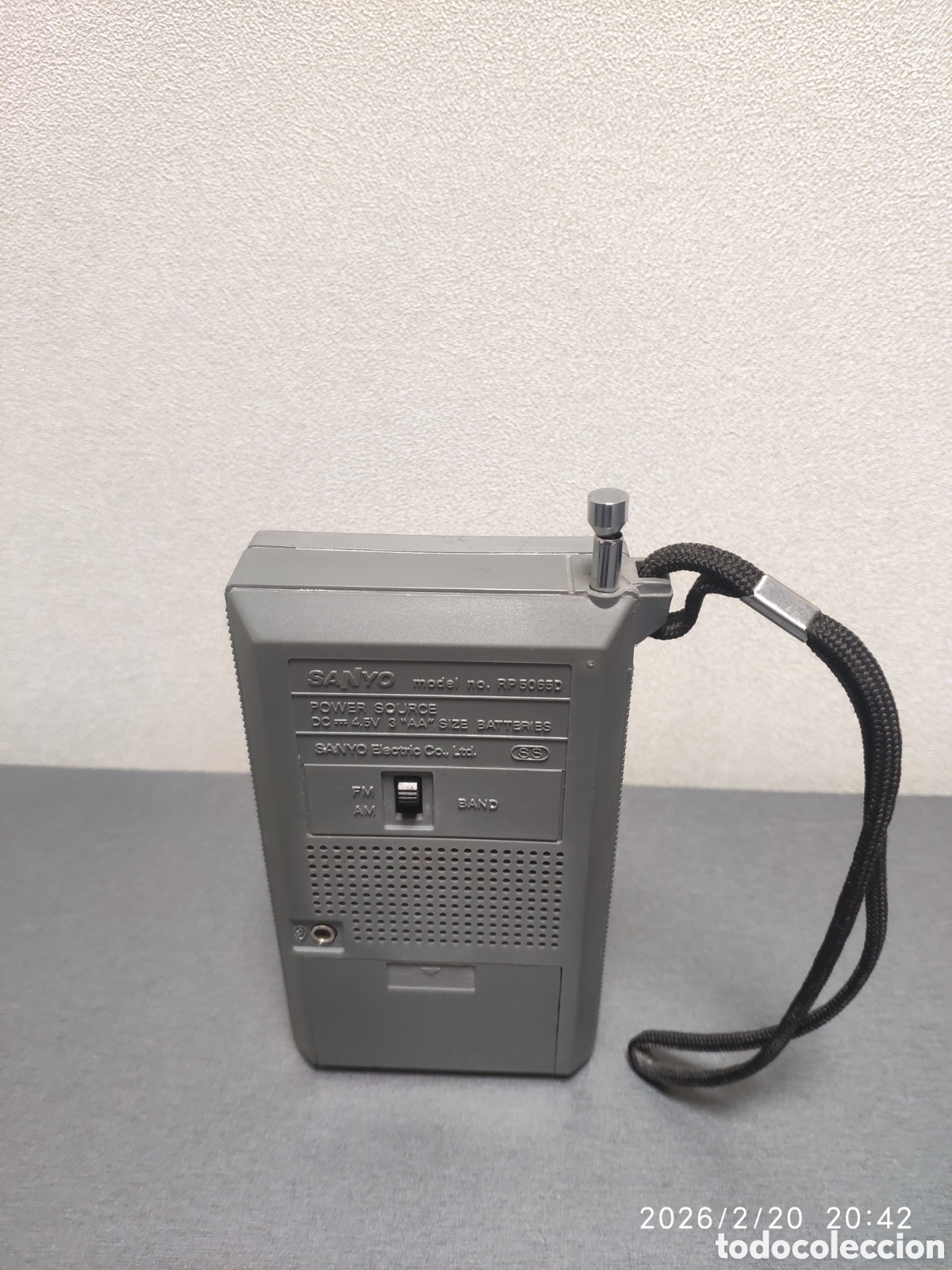 Radios antiguas: Radio transistor Sanyo RP5065D funcionando - Foto 6