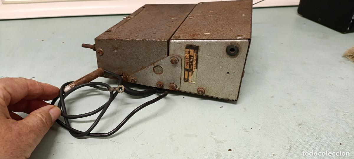 Radios antiguas: RADIO DE COCHE A VALVULAS PHILIPSNF 344 V 2B - Foto 6