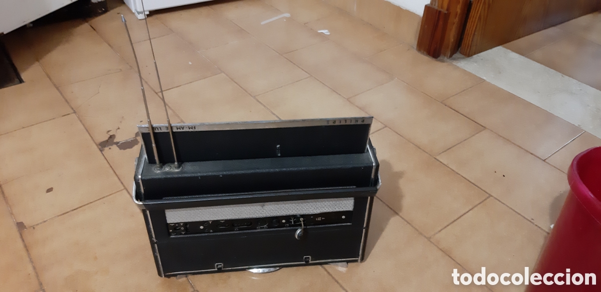 Radios antiguas: Receptor Philips FM-AM DE LUXE - Foto 3
