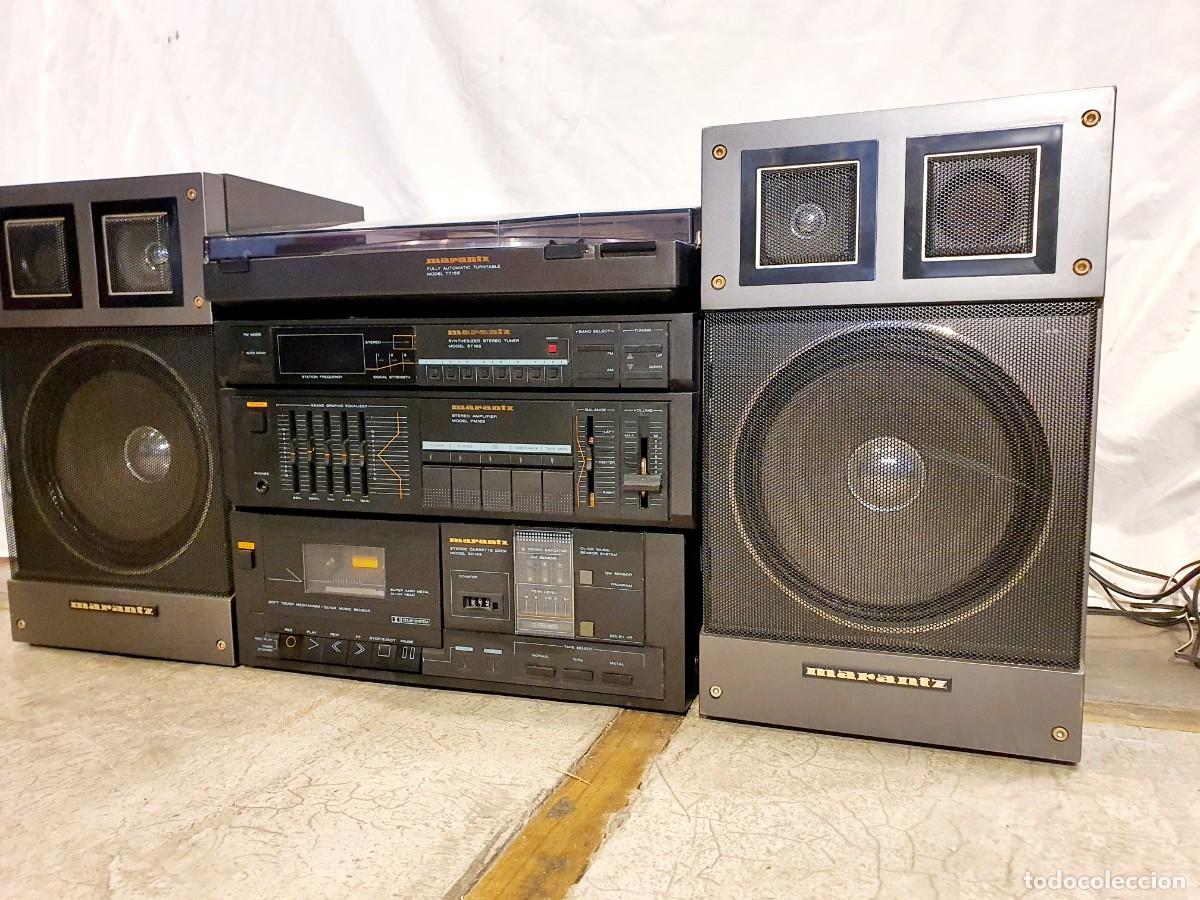 Radios antiguas: Equipo Hi-Fi Marantz. 1985. - Foto 3