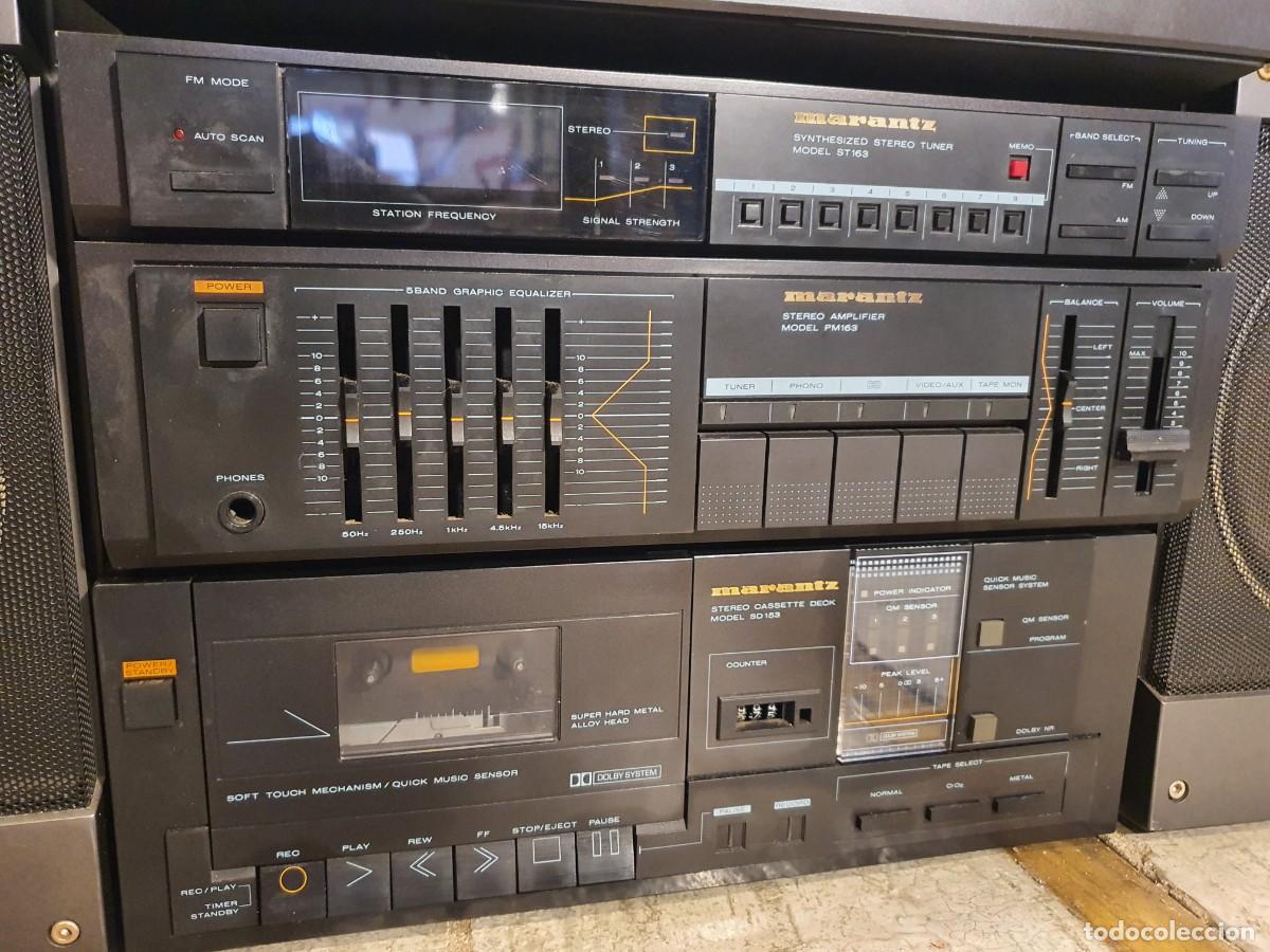 Radios antiguas: Equipo Hi-Fi Marantz. 1985. - Foto 4
