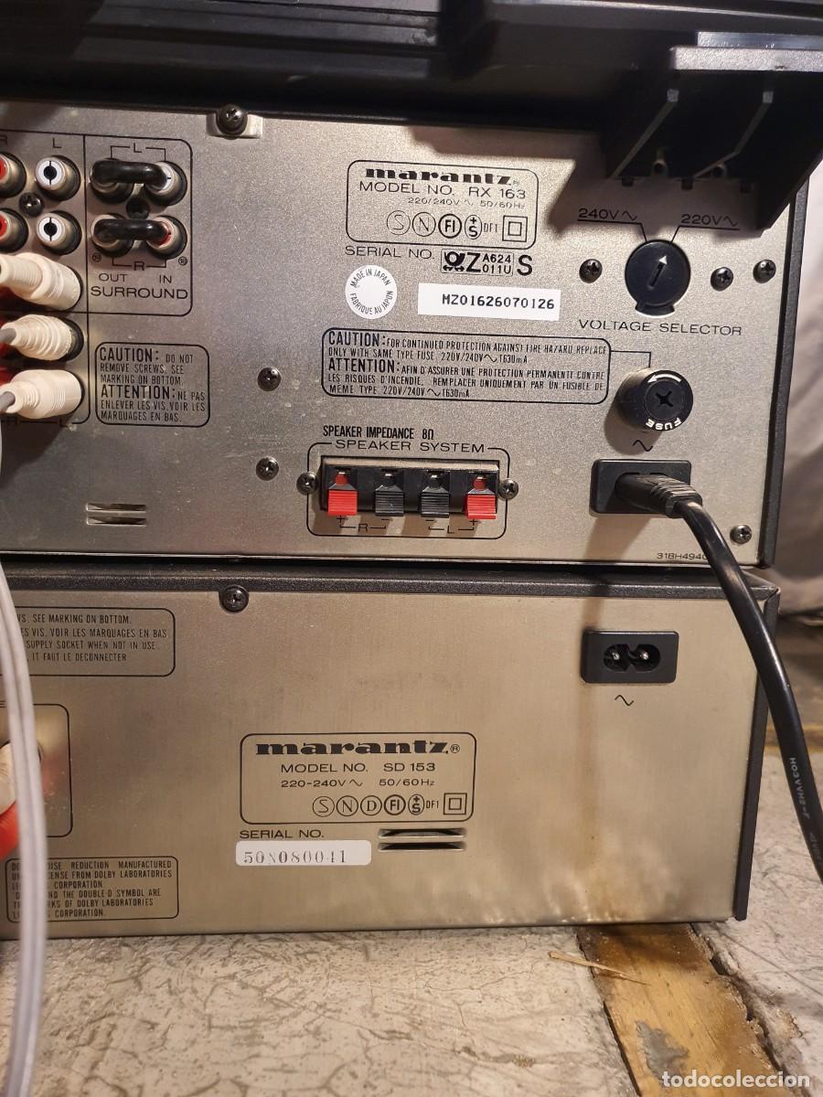 Radios antiguas: Equipo Hi-Fi Marantz. 1985. - Foto 6