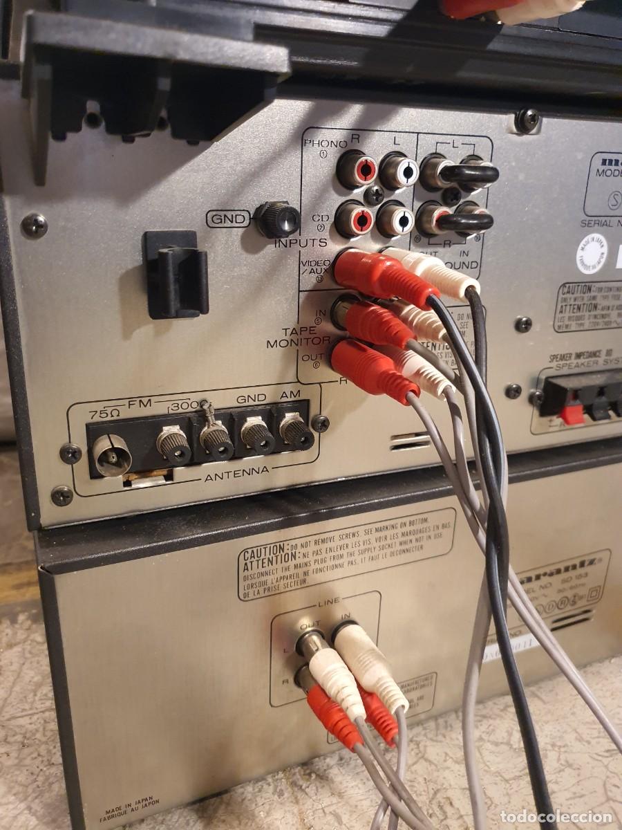 Radios antiguas: Equipo Hi-Fi Marantz. 1985. - Foto 7