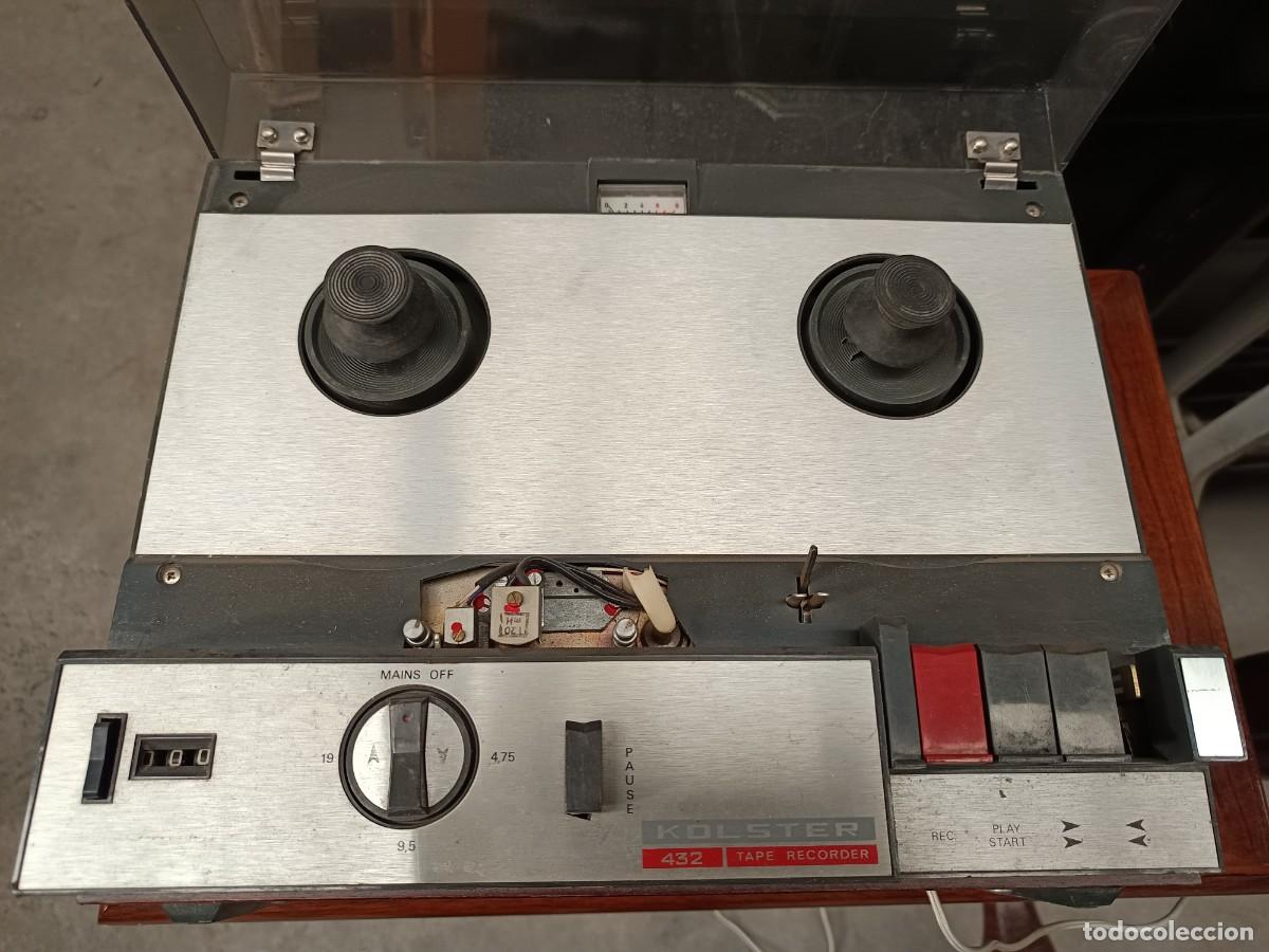 Radios antiguas: MAGNETOFONO KOLSTER 432 - Foto 2