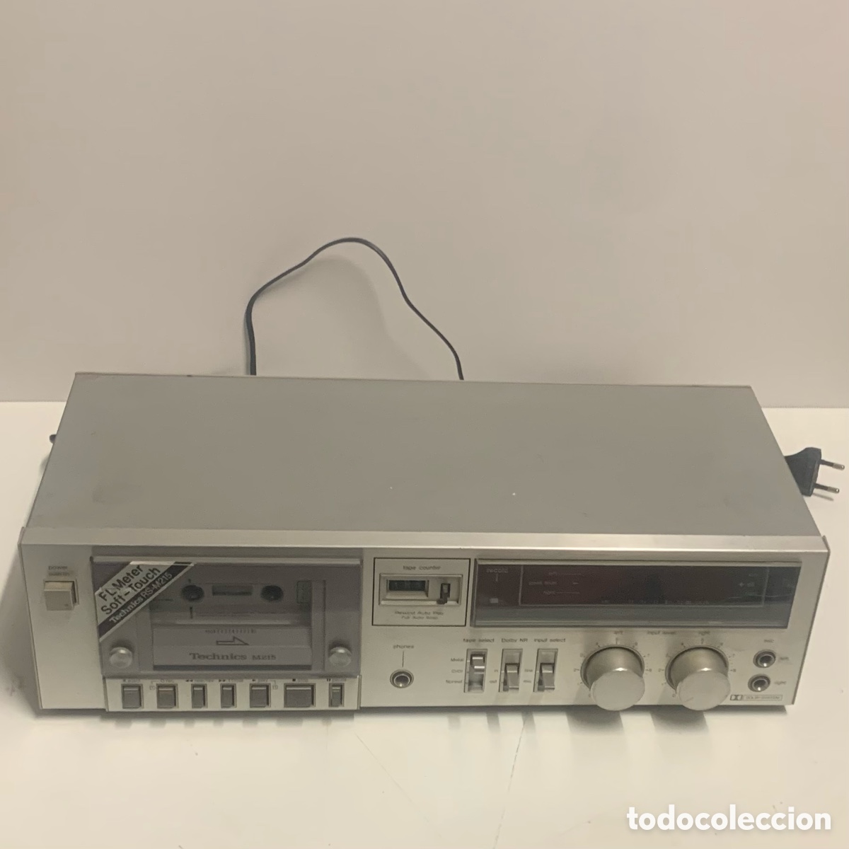 Radios antiguas: pletina de cassette Technics RS-M215. - Foto 1