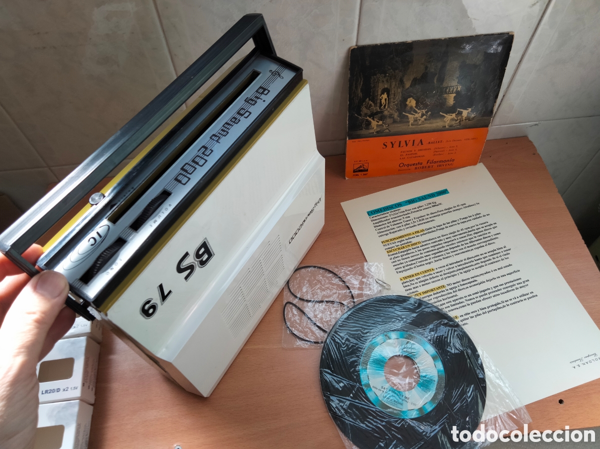 Radios antiguas: Comediscos tocadiscos Big Sound 2000. Funcionando - Foto 3