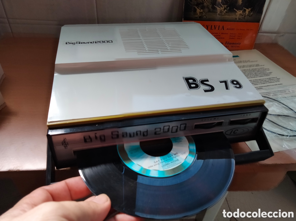 Radios antiguas: Comediscos tocadiscos Big Sound 2000. Funcionando - Foto 4