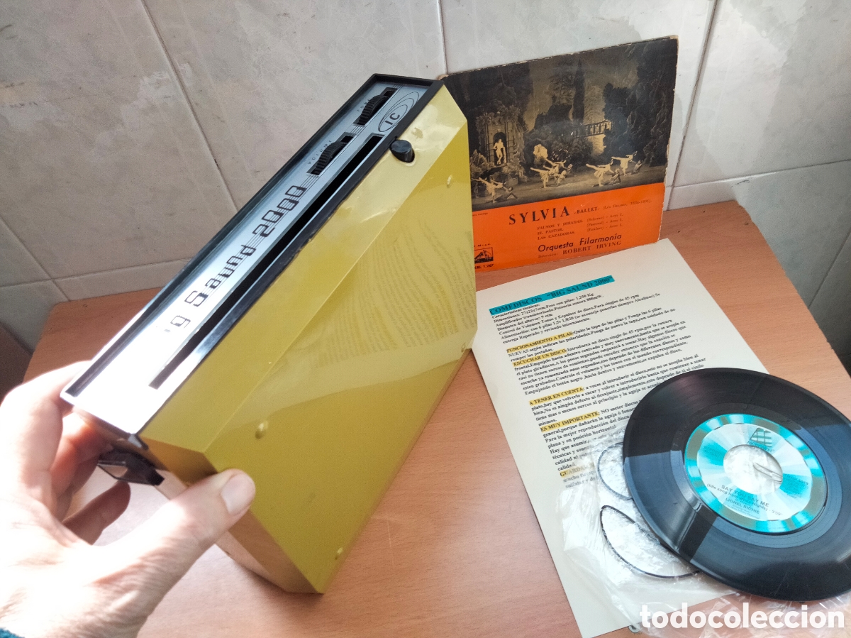 Radios antiguas: Comediscos tocadiscos Big Sound 2000. Funcionando - Foto 5