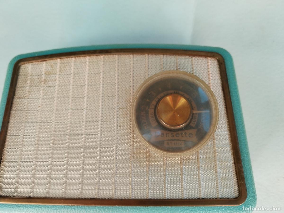 Radios antiguas: radio transistor antiguo dansette vintage - Foto 3