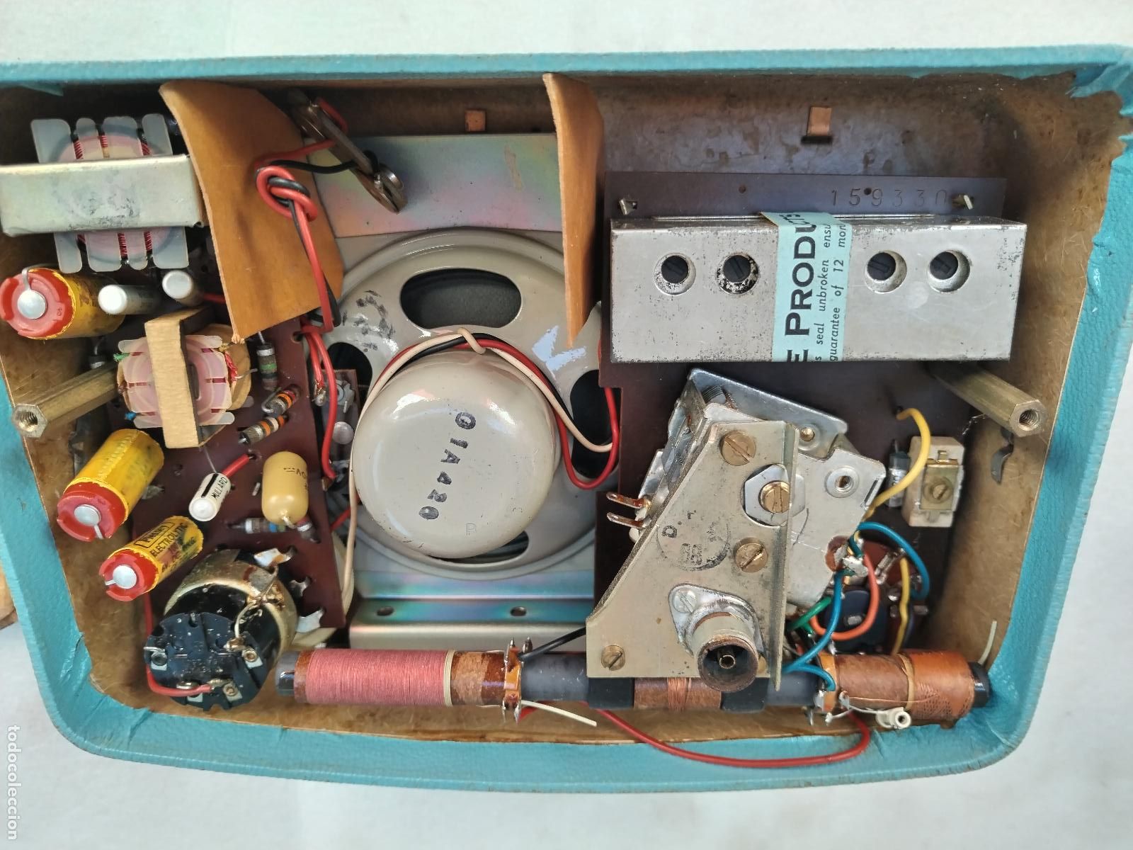 Radios antiguas: radio transistor antiguo dansette vintage - Foto 5