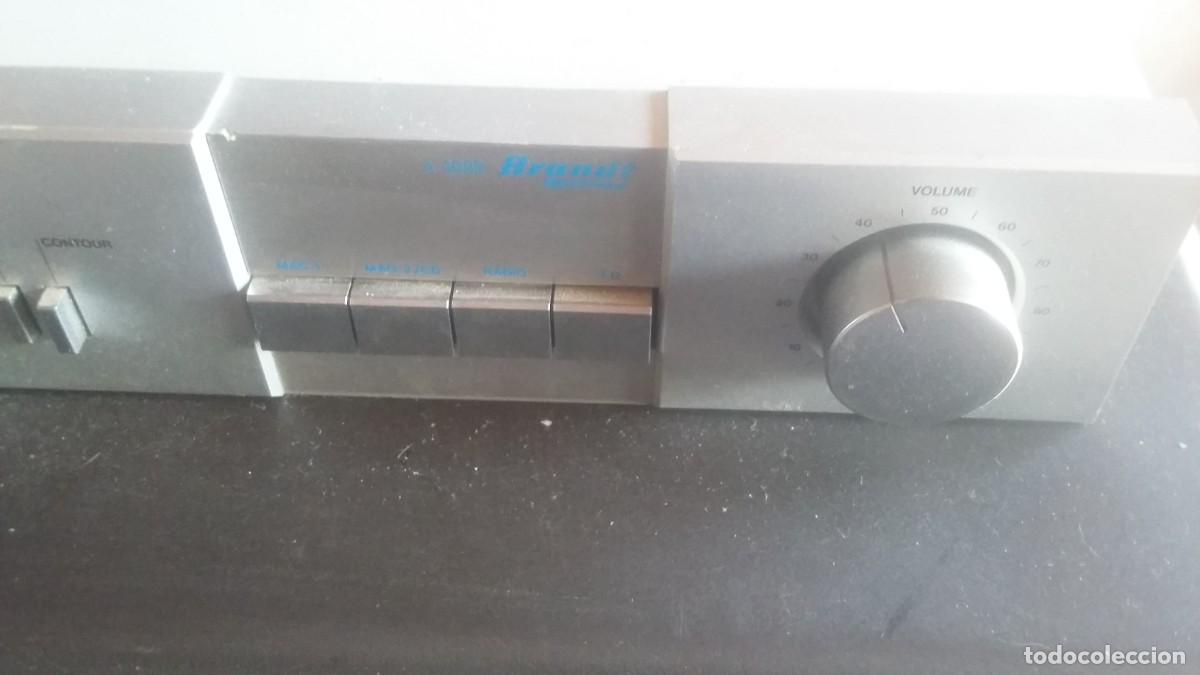 Radios antiguas: AMPLIFICADOR BRANDT MODELO A4096. FUNCIONA. - Foto 5