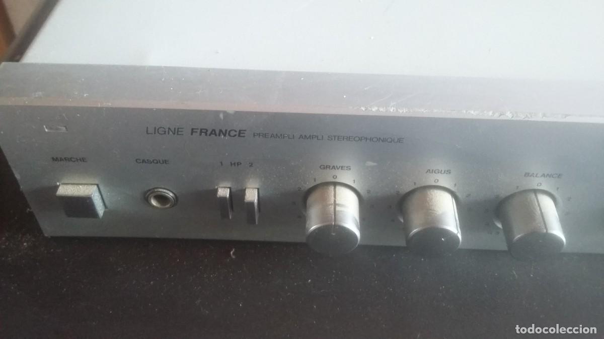 Radios antiguas: AMPLIFICADOR BRANDT MODELO A4096. FUNCIONA. - Foto 6