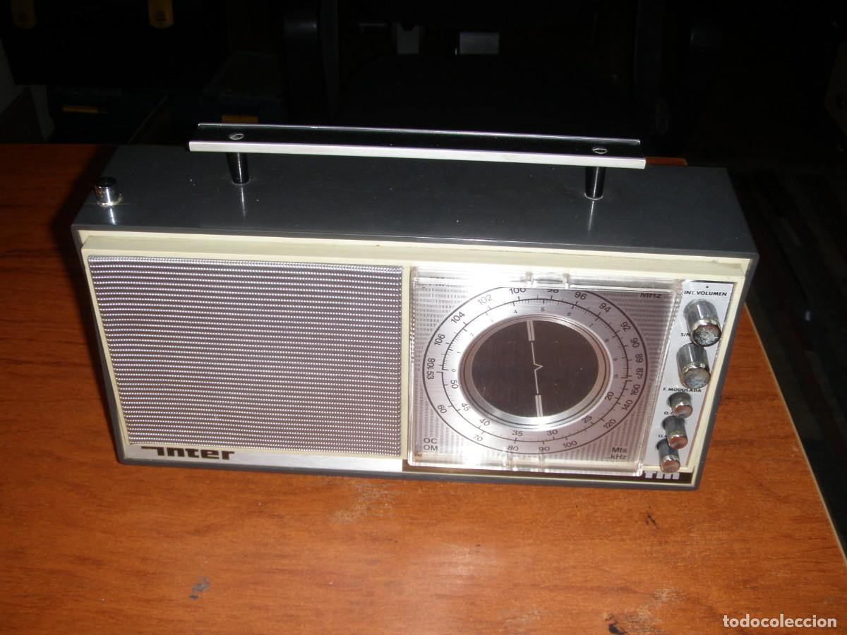 Radios antiguas: RADIO vintage INTER FM LEER - Foto 1