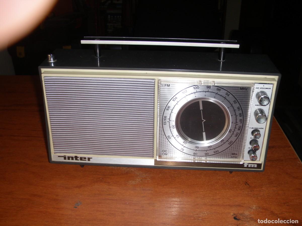 Radios antiguas: RADIO vintage INTER FM LEER - Foto 2