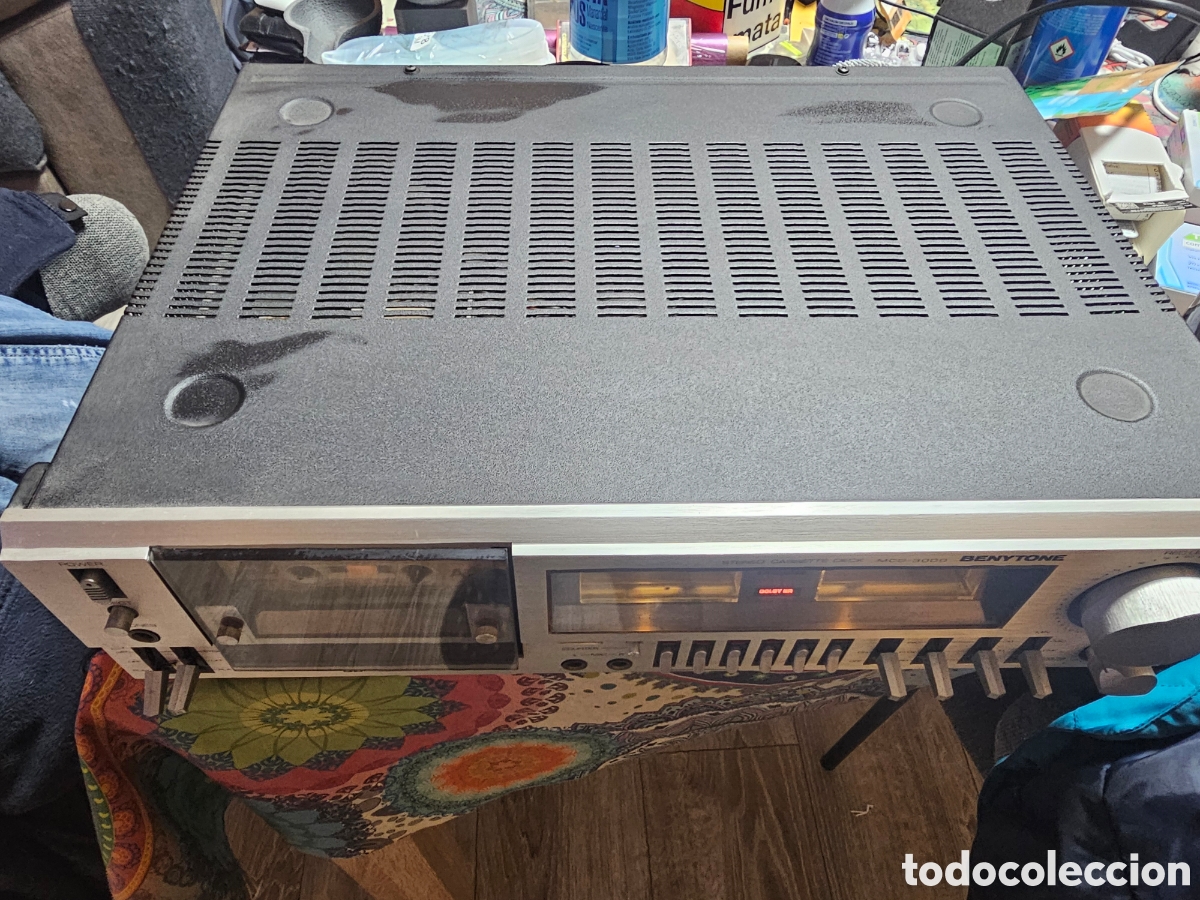 Radios antiguas: Benytone MCD-3000 Stereo Cassette Deck - Foto 2