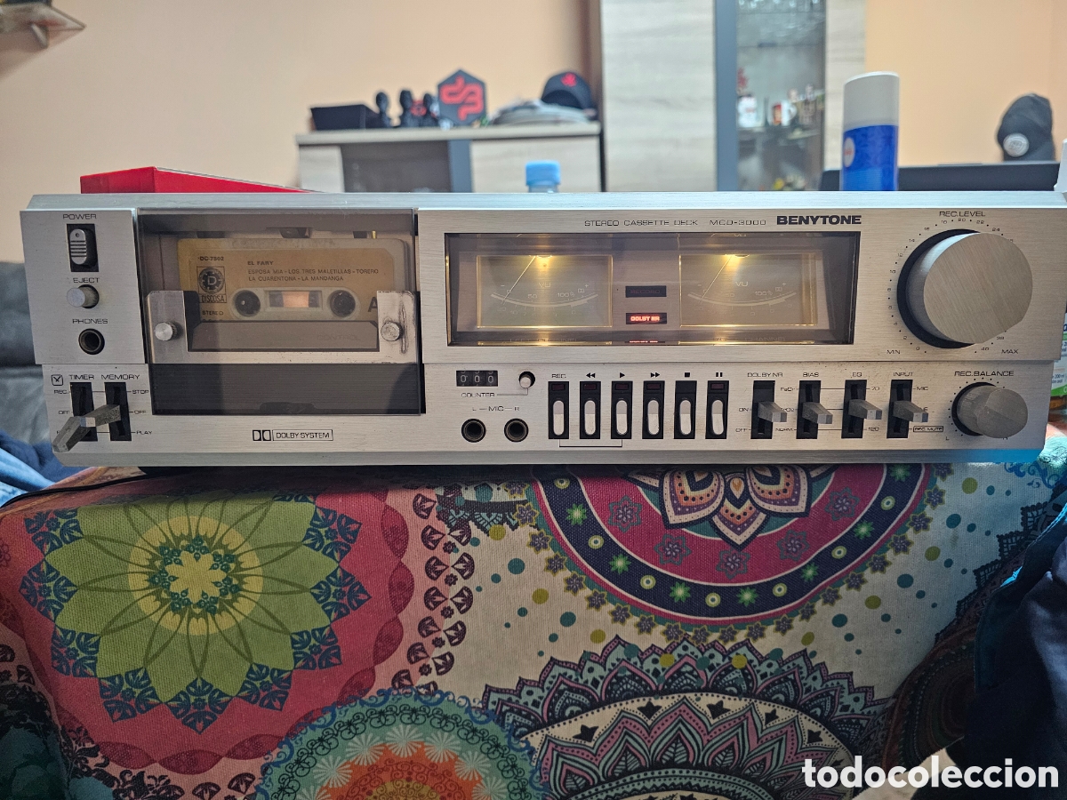 Radios antiguas: Benytone MCD-3000 Stereo Cassette Deck - Foto 1