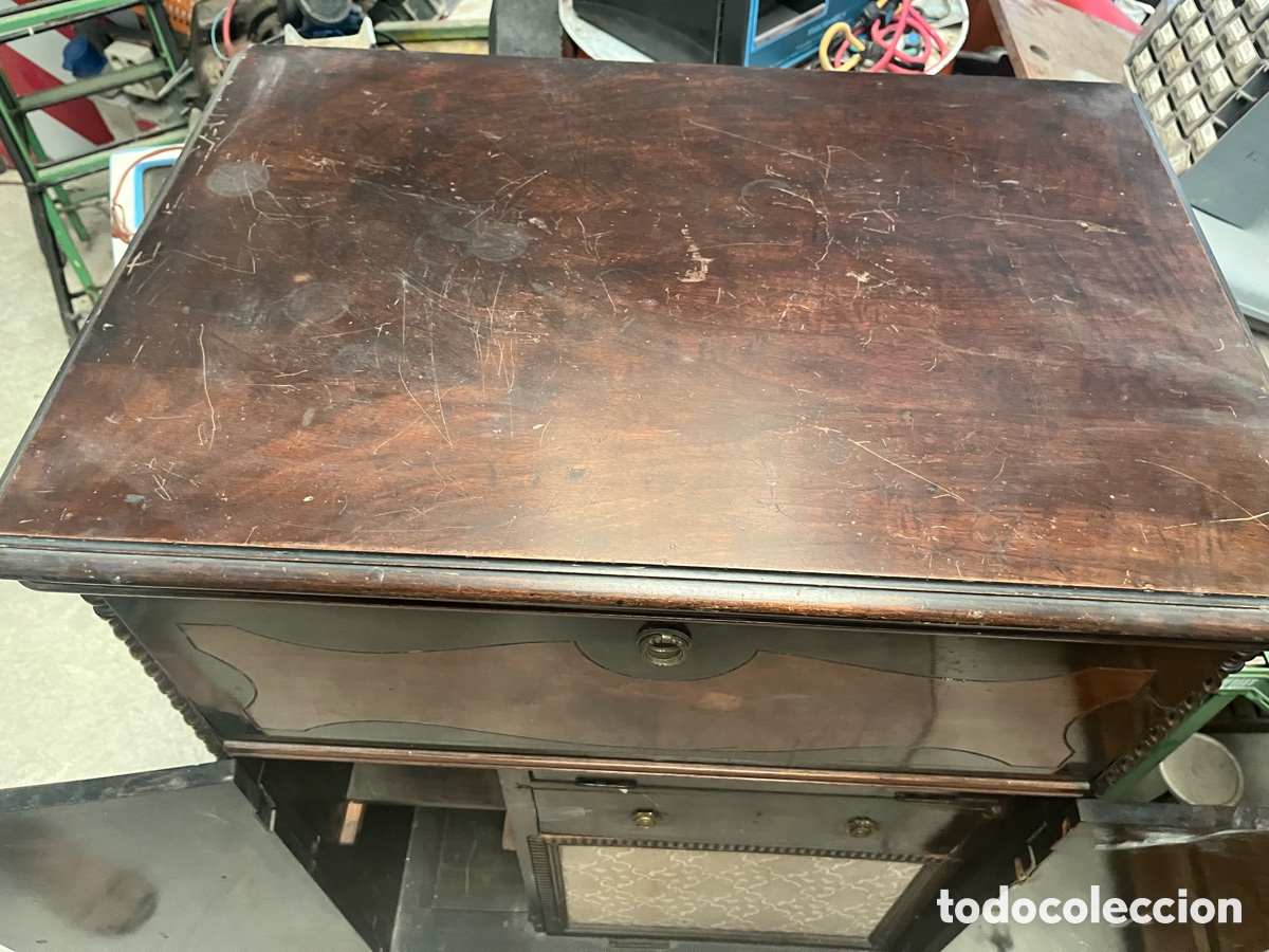Radios antiguas: Mueble Artwater Kent de radio y tocadiscos - Foto 5