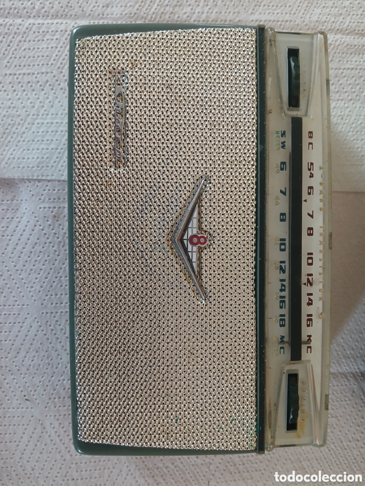Radios antiguas: Antigua radio marca sharp - Foto 2