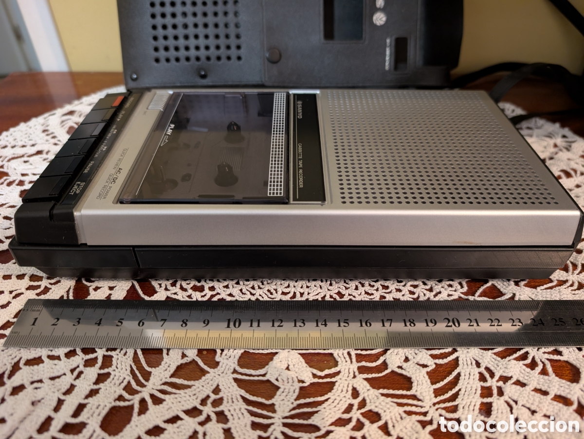Radios antiguas: Reproductor Cassette Sanyo Slim 3 - Foto 5