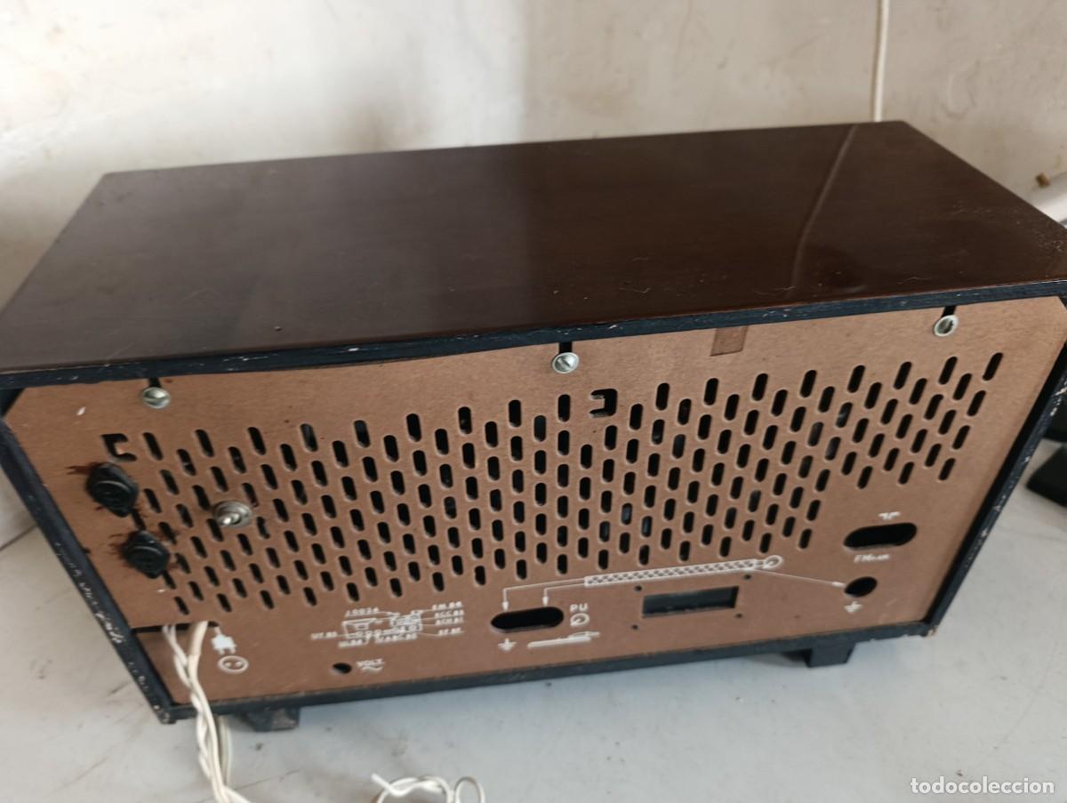 Radios antiguas: Radio ASKAR antigua a v&aacute;lvulas (funciona) - Foto 5