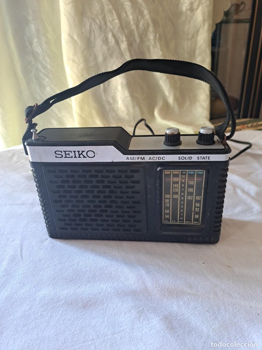 Radios antiguas: Radio Seiko solid state AM/FM - Foto 1