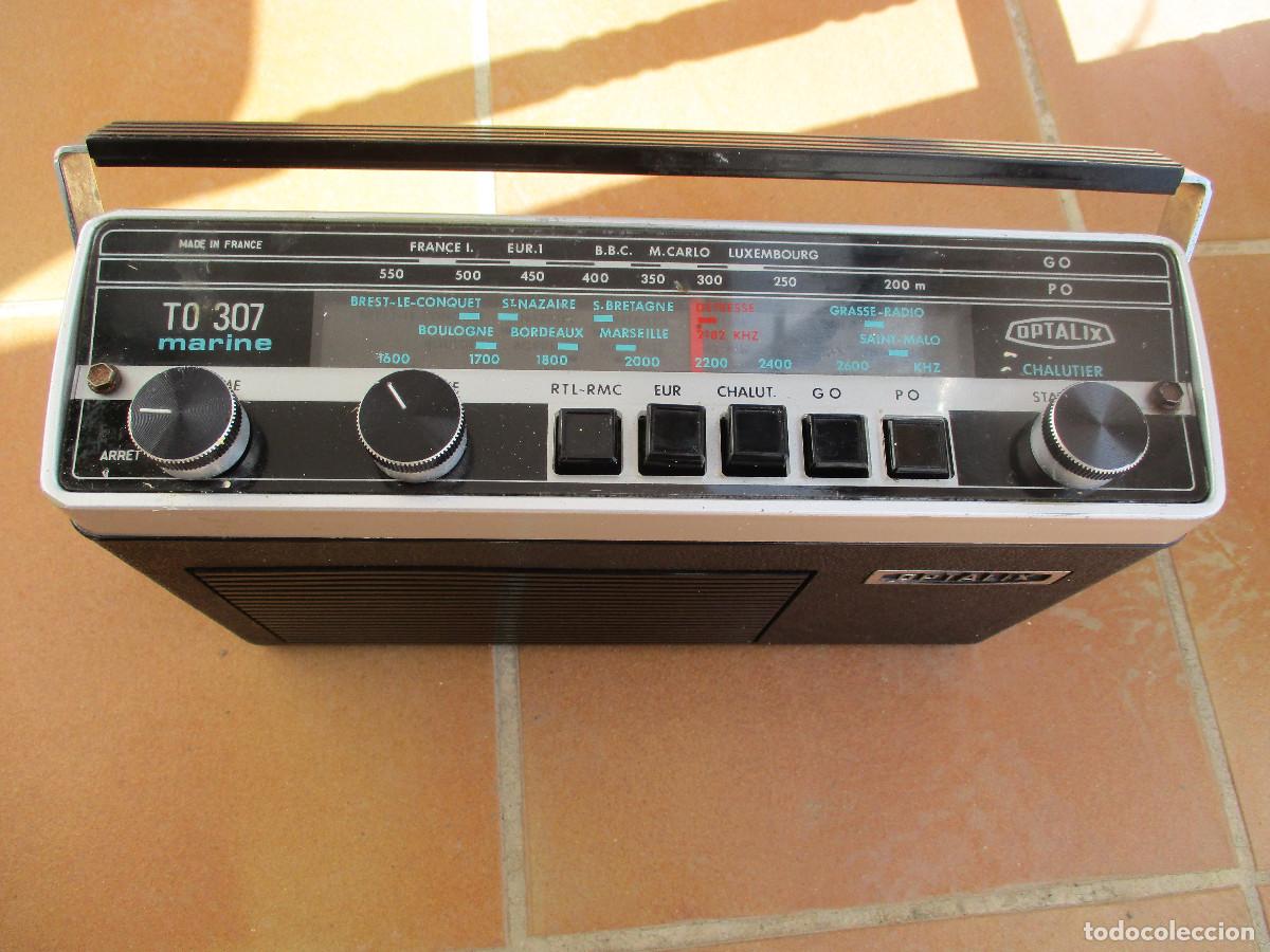 Radios antiguas: RADIO FRANCES ANTIGUO 4 bandas - Foto 1