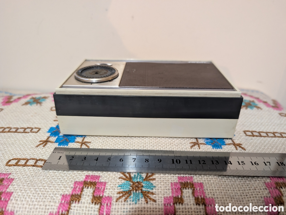 Radios antiguas: Radio Inter E-128, Vintage, funciona. - Foto 4