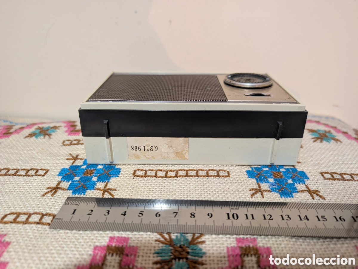 Radios antiguas: Radio Inter E-128, Vintage, funciona. - Foto 5