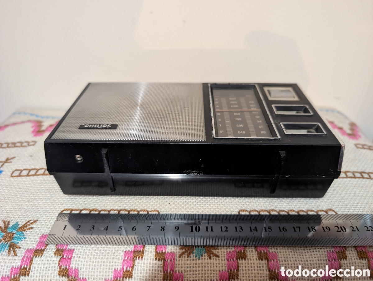 Radios antiguas: Radio Philips 90RL291, Vintage, Funciona. - Foto 4