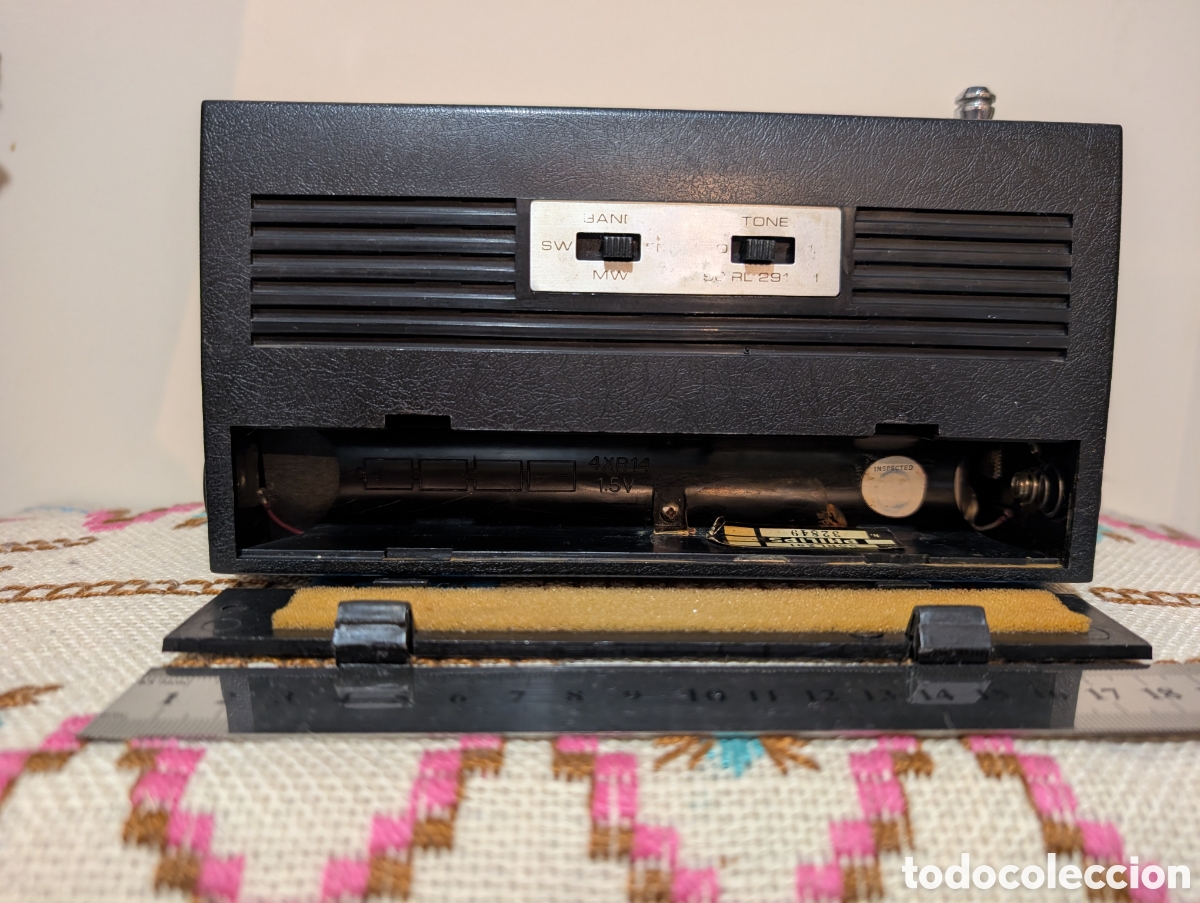 Radios antiguas: Radio Philips 90RL291, Vintage, Funciona. - Foto 7