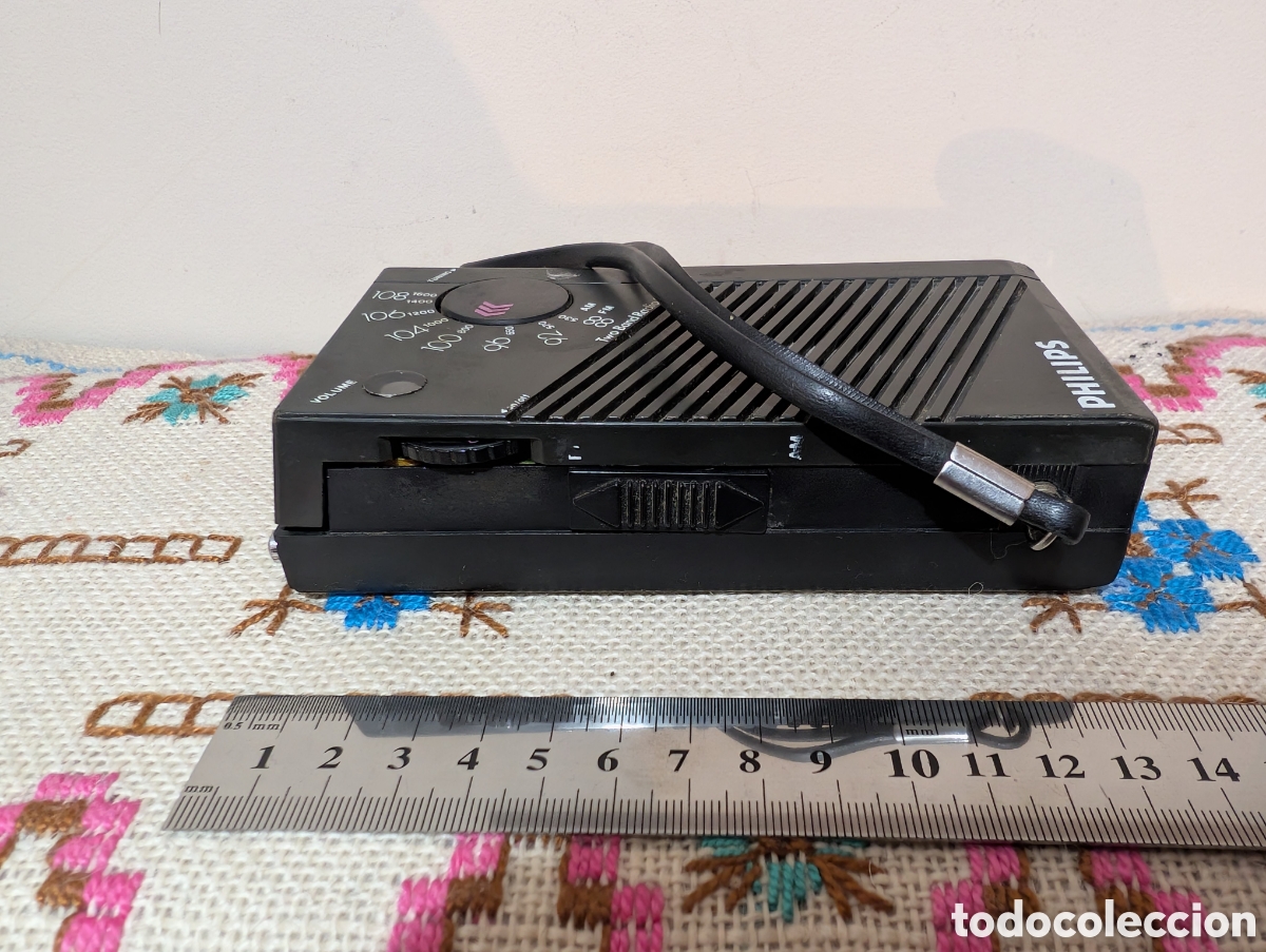 Radios antiguas: Radio Philips D1220, vintage, funciona. - Foto 8
