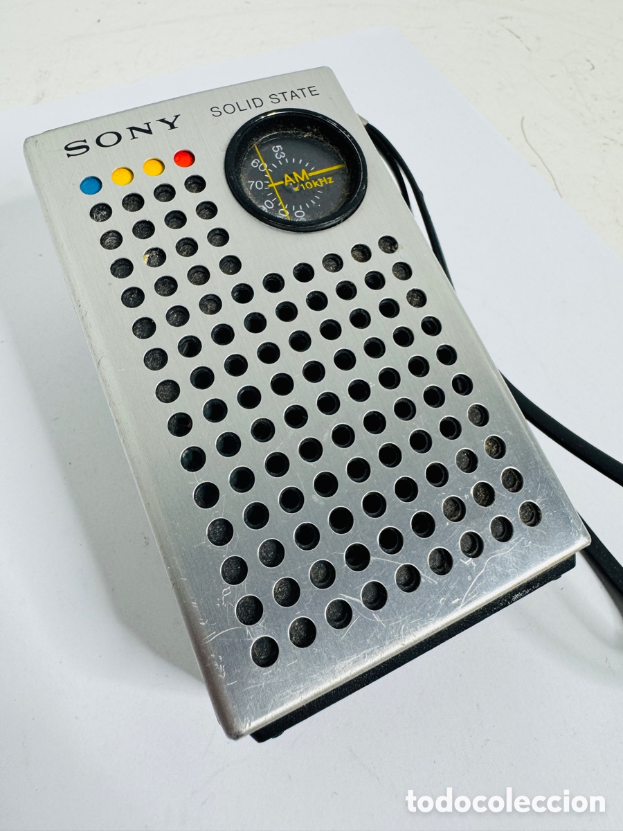 Radios antiguas: Vintage Sony TR-4100 Solid State AM Transistor Radio Sin Probar - Foto 2