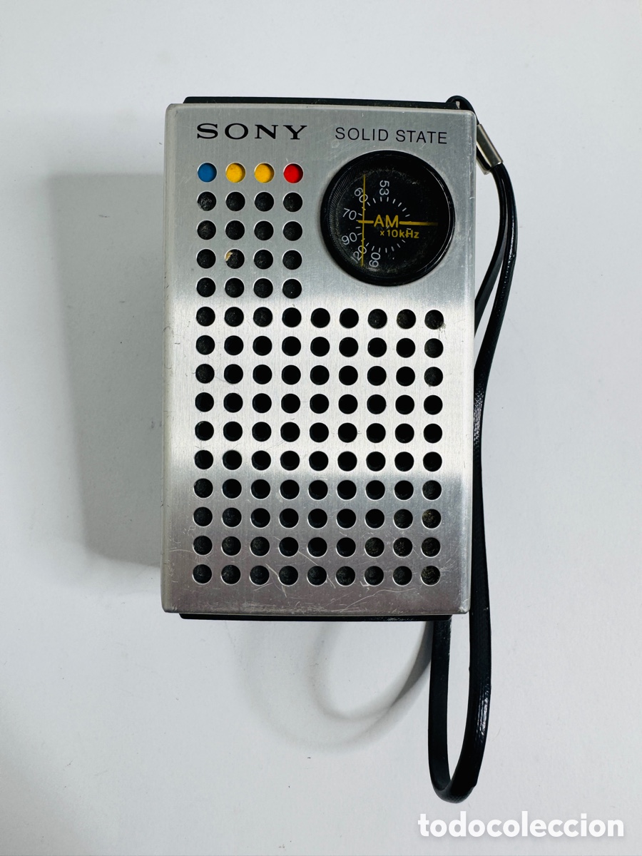 Radios antiguas: Vintage Sony TR-4100 Solid State AM Transistor Radio Sin Probar - Foto 4