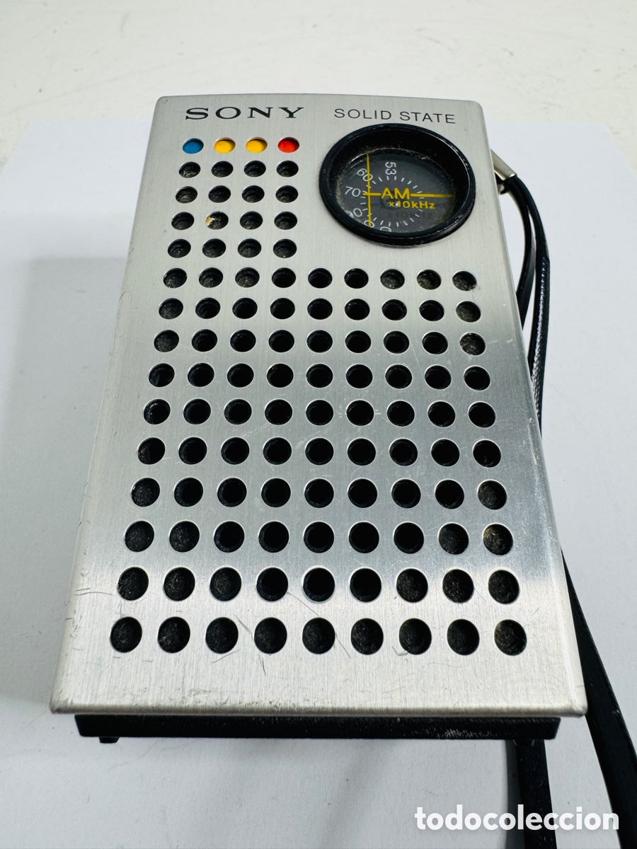 Radios antiguas: Vintage Sony TR-4100 Solid State AM Transistor Radio Sin Probar - Foto 5