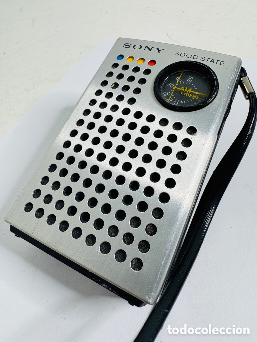 Radios antiguas: Vintage Sony TR-4100 Solid State AM Transistor Radio Sin Probar - Foto 7