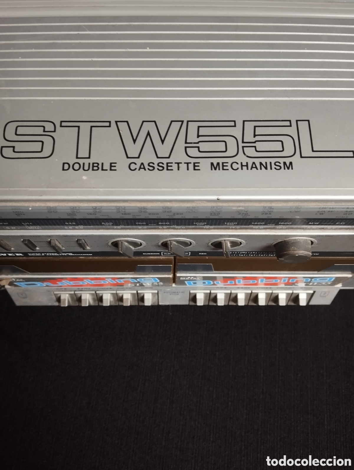 Radios antiguas: RADIO CASETE SILVER STW55L - Foto 2