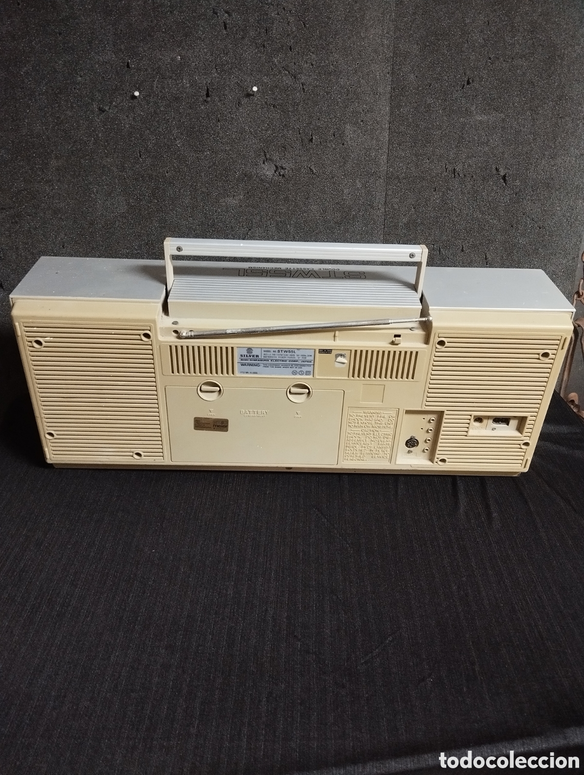 Radios antiguas: RADIO CASETE SILVER STW55L - Foto 11