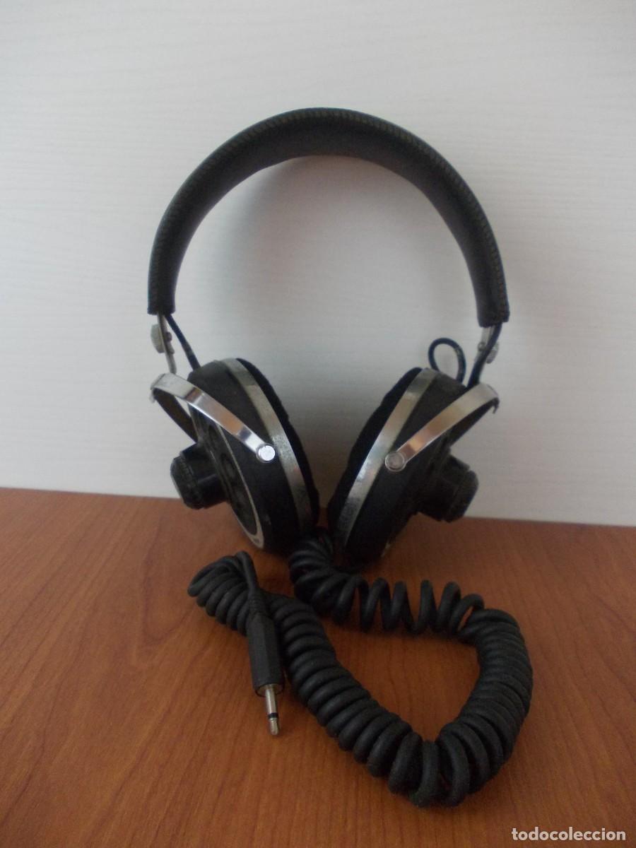 Radio antiche: Auriculares vintage Numark HV‑215V Professional Stereophones con control de volumen audio retro