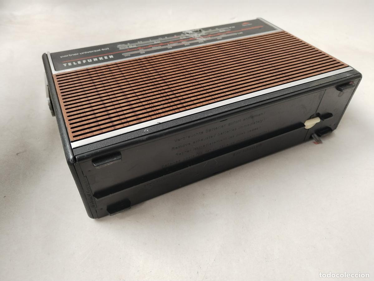 Radios antiguas: Radio Telefunken partner Universal 401 - Foto 8
