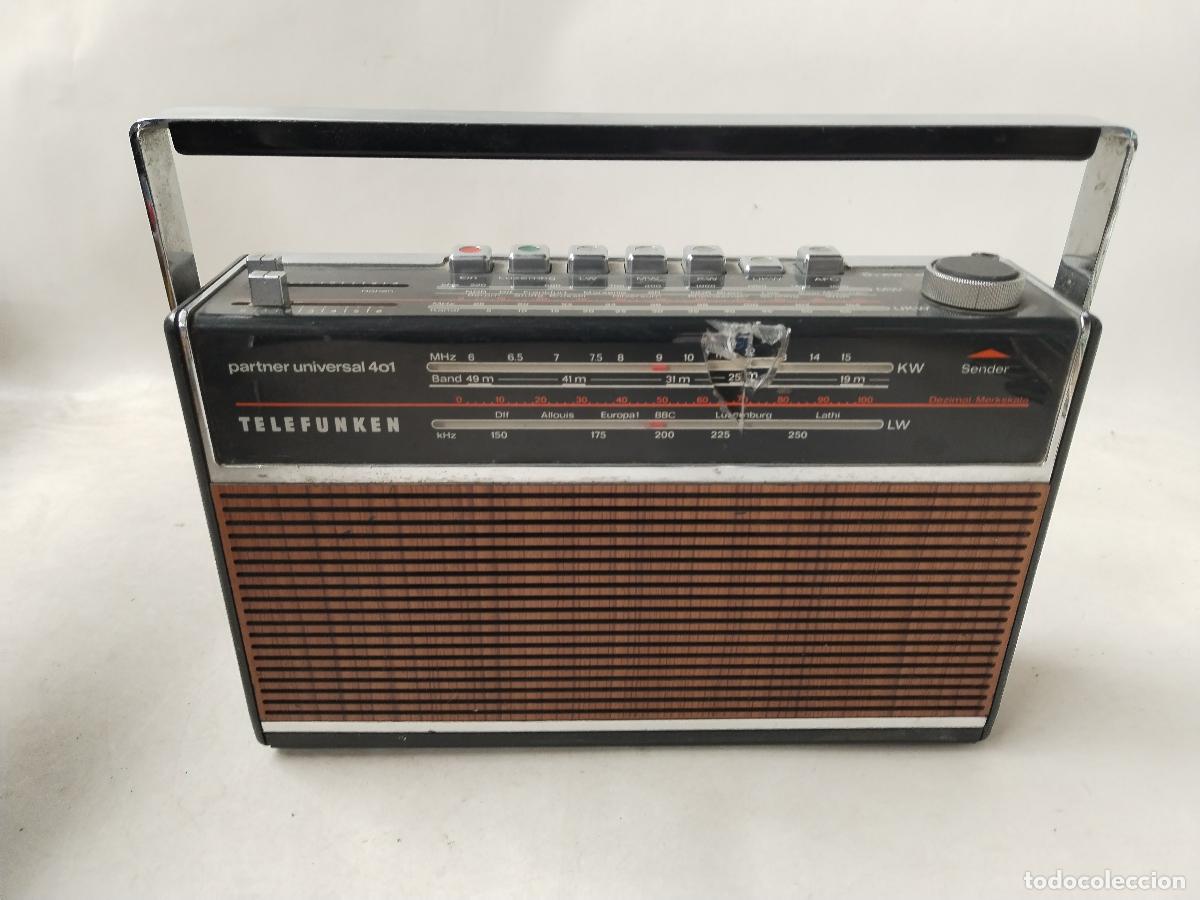 Radios antiguas: Radio Telefunken partner Universal 401 - Foto 10