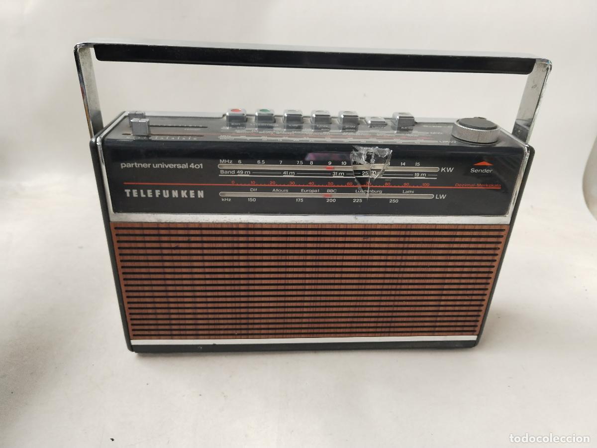 Radios antiguas: Radio Telefunken partner Universal 401 - Foto 1