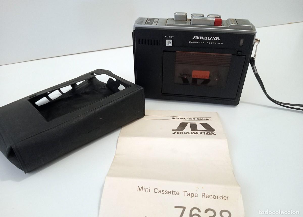 Radio antiche: ANTIGUA RADIO GRABADORA SOUNDESIGN