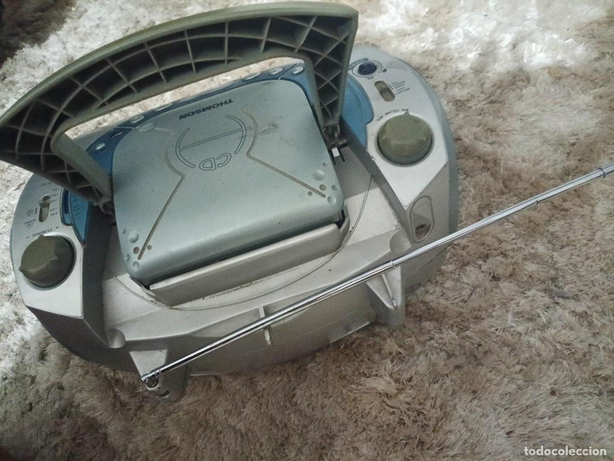 Radios antiguas: RADIO CASETE CD THOMSON FUNCIONA - Foto 2