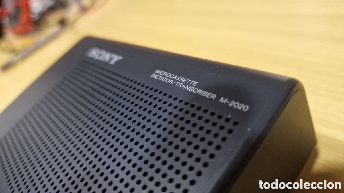 Radios antiguas: SONY MicroCassette Dictator / Transcriber M-2020 - Foto 3