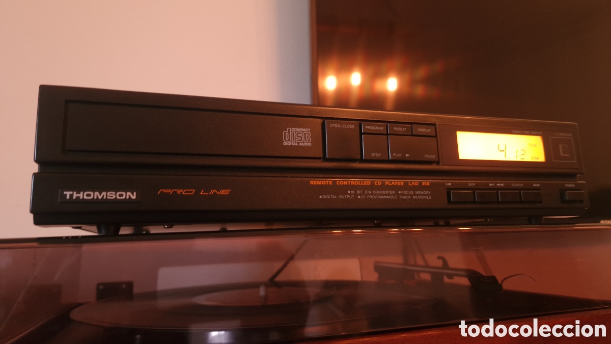 Radios antiguas: Thompson LAD 358 CD Player - Foto 2