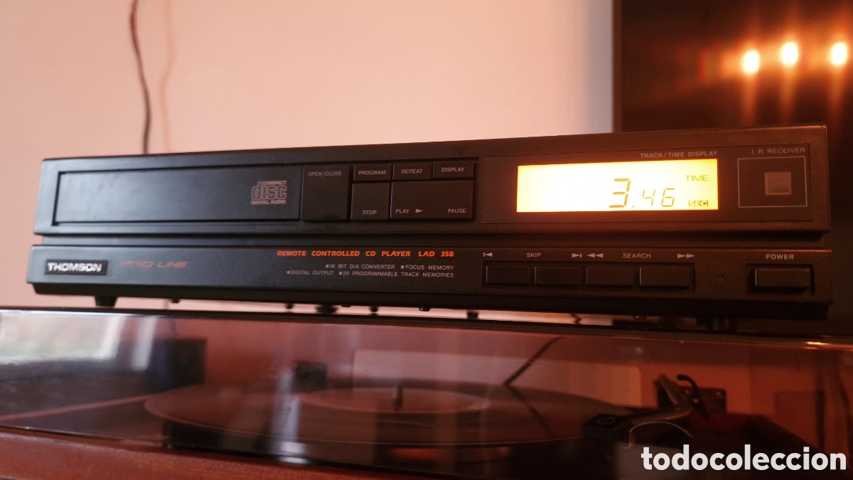 Radios antiguas: Thompson LAD 358 CD Player - Foto 1