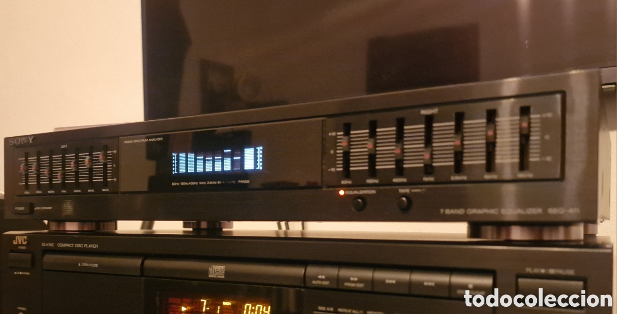 Radios antiguas: SONY SEQ-411 Equalizador - Foto 1
